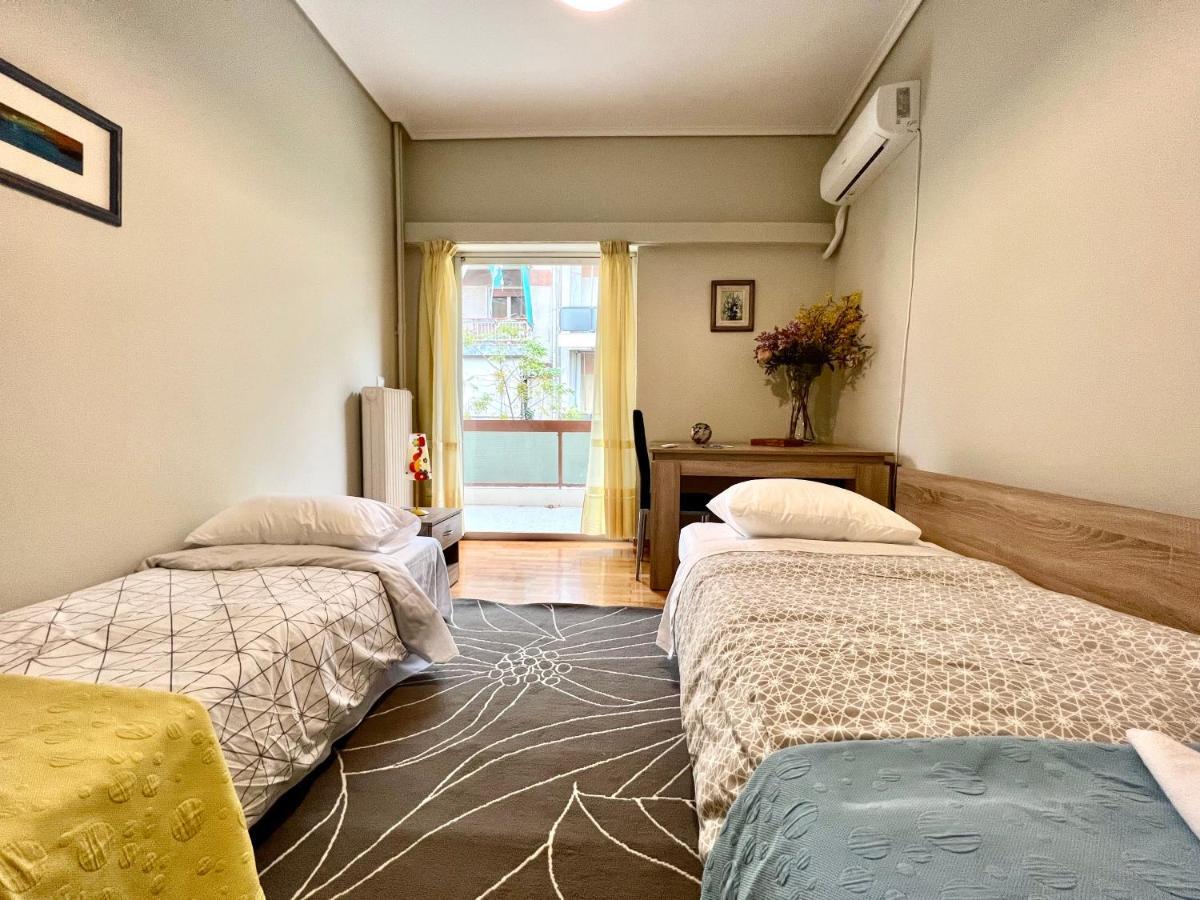Agios Eleftherios Metro St. 2 Bedrms 4 Pers. Flat Athens Ngoại thất bức ảnh